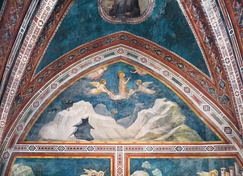 Die Ekstase der hl. Maria Magdalena à Giotto (école)