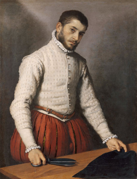Portrait d'un coupeur à Giovanni Battista Moroni