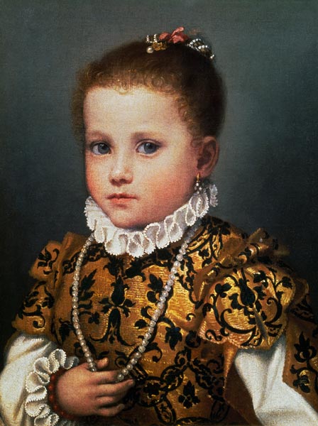 Portrait of a Young Girl à Giovanni Battista Moroni