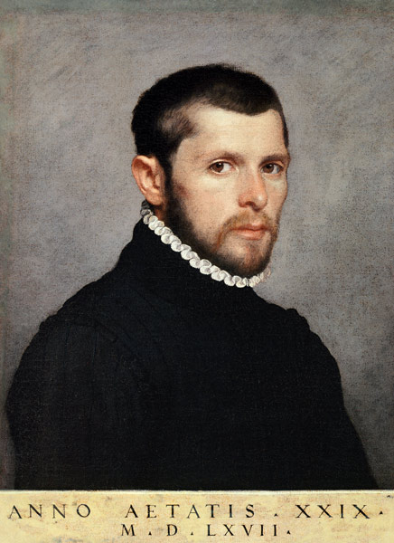 Porträt des jungen Mannes à Giovanni Battista Moroni