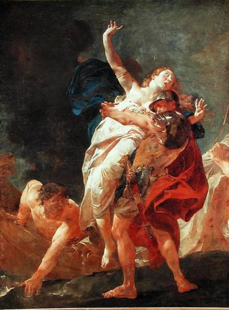 The Rape of Helen à Giovanni Battista Piazzetta