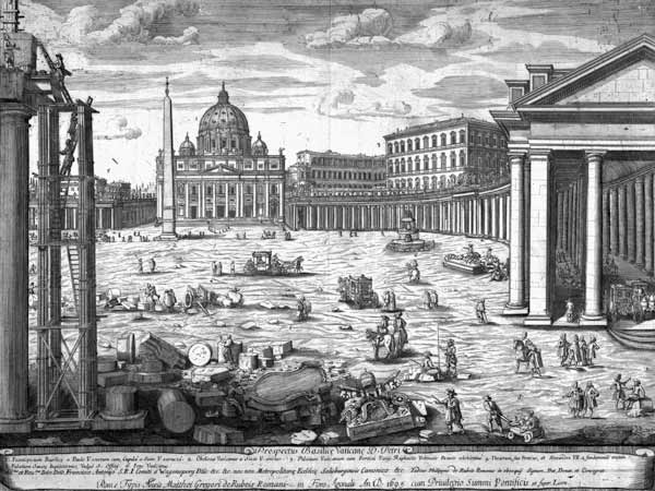 View of St. Peter''s, Rome à Giovanni Battista Piranesi