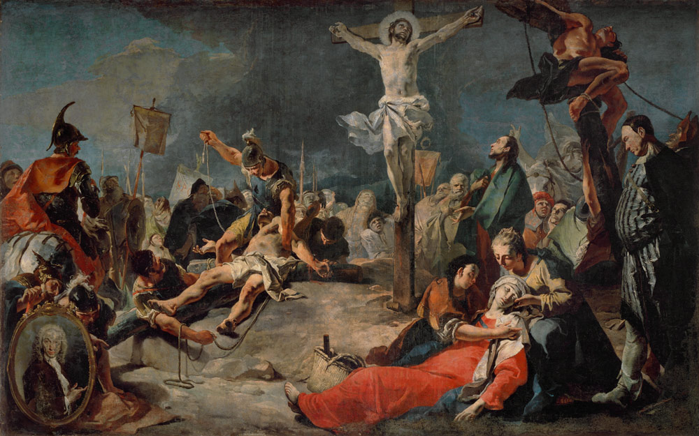 G.B.Tiepolo, La Crucifixion à Giovanni Battista Tiepolo