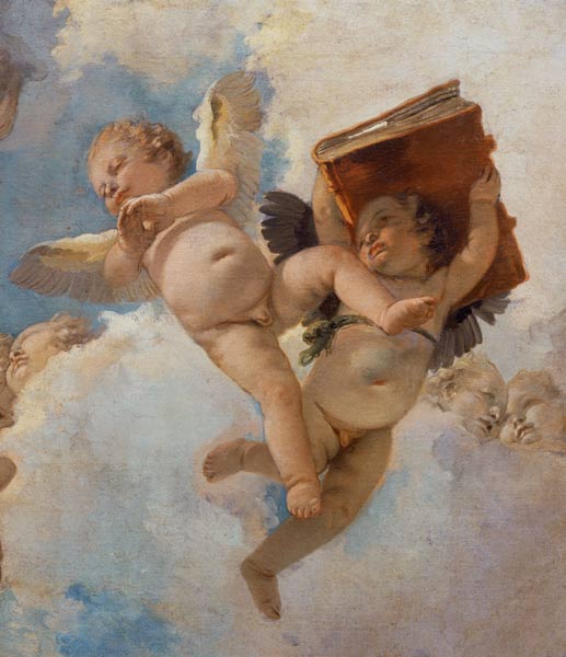 Giovanni Battista Tiepolo / Ange / Livre / 1744 à Giovanni Battista Tiepolo