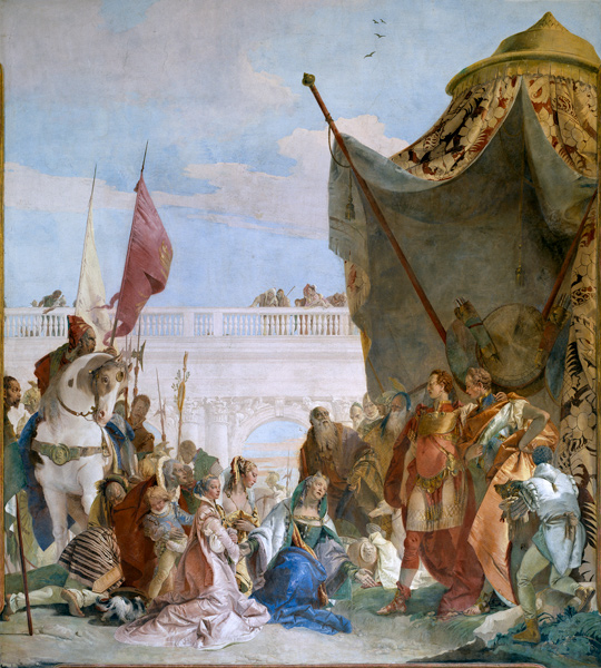 The Family of Darius before Alexander à Giovanni Battista Tiepolo
