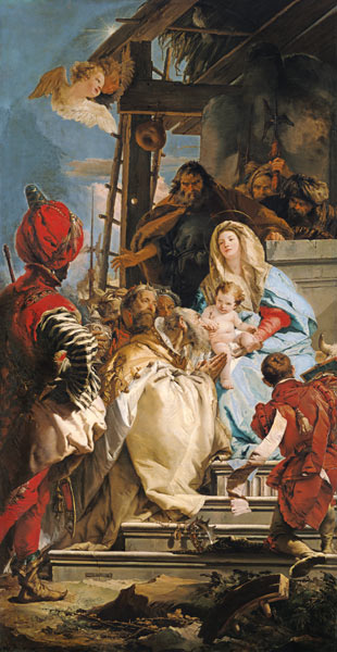 Adoration des rois à Giovanni Battista Tiepolo