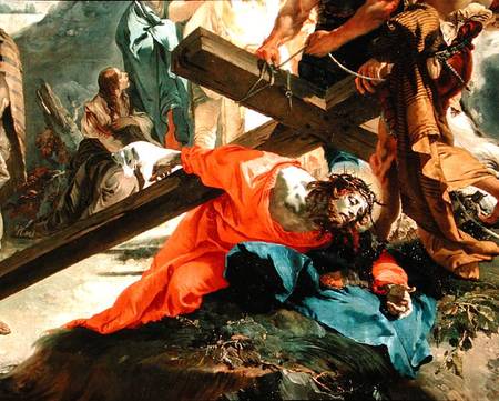 Christ on the Road to Calvary à Giovanni Battista Tiepolo