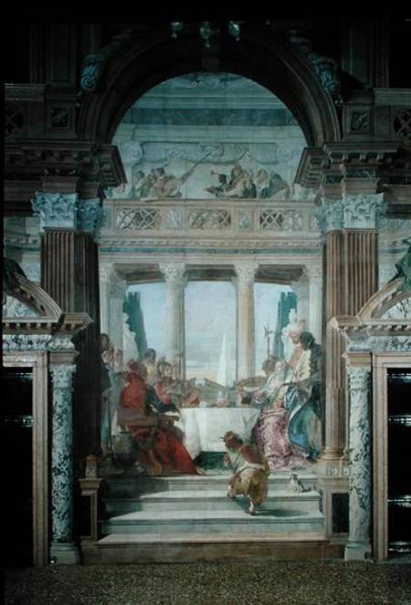 Cleopatra's Banquet à Giovanni Battista Tiepolo