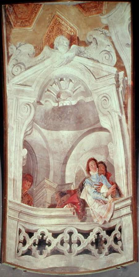Figures preaching à Giovanni Battista Tiepolo