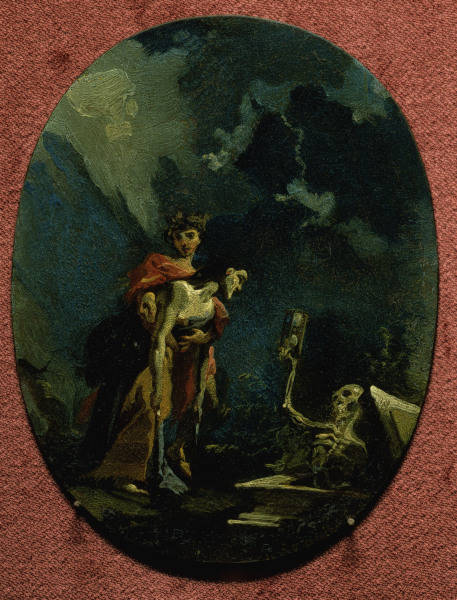 Tiepolo / Memento mori / vers 1715 à Giovanni Battista Tiepolo