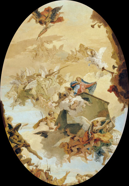 G.B.Tiepolo/Transport/Sainte demeure à Giovanni Battista Tiepolo