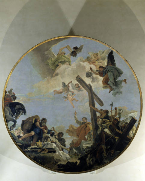 G.B. Tiepolo, Decouverte de Vraie croix à Giovanni Battista Tiepolo