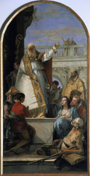 G.B.Tiepolo,Miracle St Patrick d''Irlande à Giovanni Battista Tiepolo