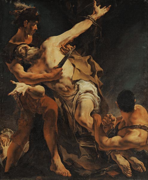 martyre Saint Bartholomé. à Giovanni Battista Tiepolo