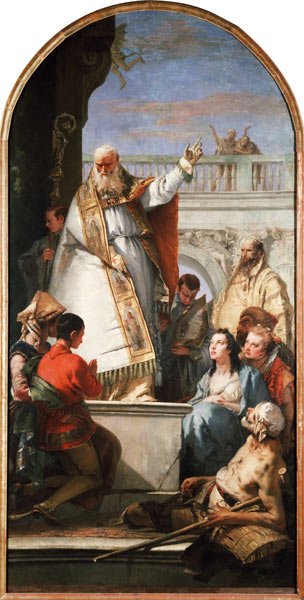 Miracle of St. Patrick à Giovanni Battista Tiepolo