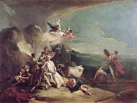 The Rape of Europa à Giovanni Battista Tiepolo