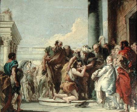 Return of the Prodigal Son à Giovanni Battista Tiepolo