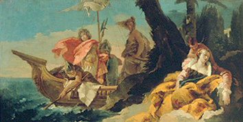 Rinaldo befreit Andromeda. à Giovanni Battista Tiepolo