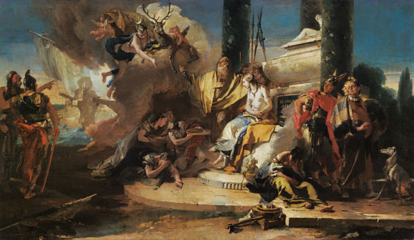 The Sacrifice of Iphigenia à Giovanni Battista Tiepolo