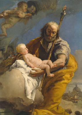 Saint Joseph and the Christ Child