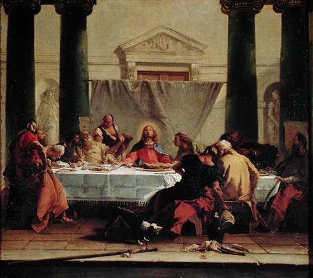 The Last Supper à Giovanni Battista Tiepolo