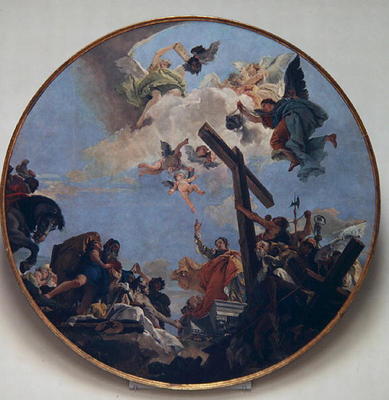 The Discovery of the True Cross and St. Helena, c.1740 (oil on canvas) à Giovanni Battista Tiepolo
