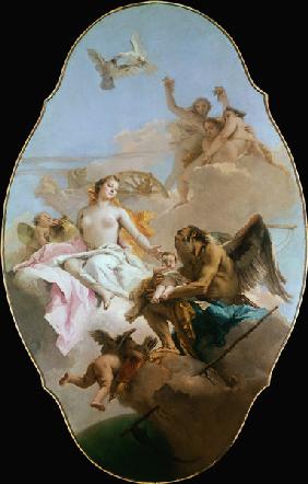 Venus, peinture de plafond