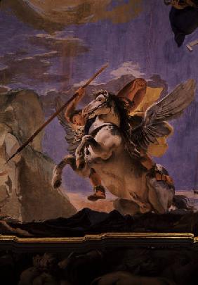 G. B. Tiepolo, Bellerophon sur Pegase...