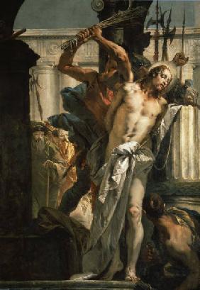 G. B. Tiepolo, La Flagellation