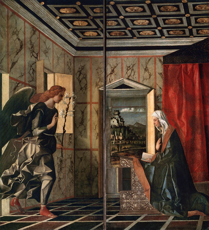 The Annunciation à Giovanni Bellini