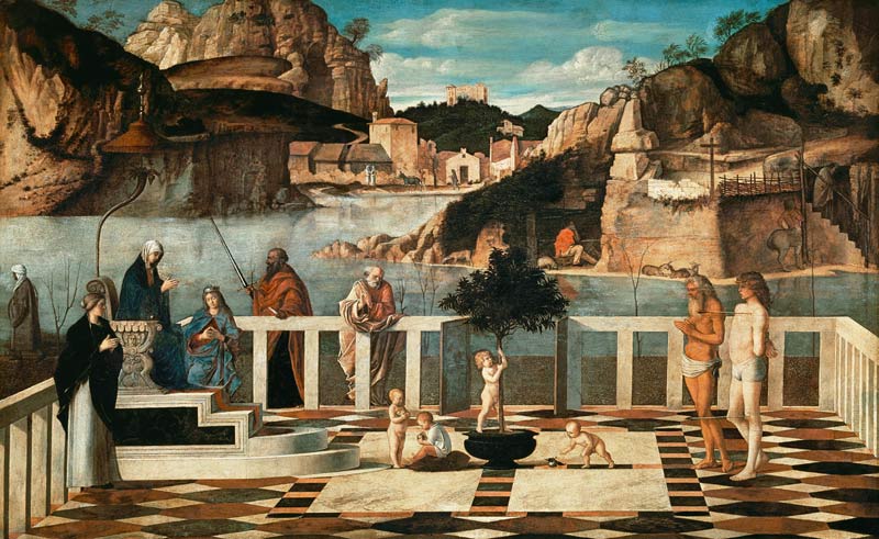 Sacred Allegory à Giovanni Bellini