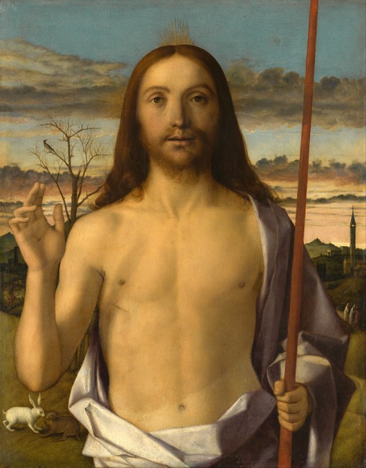 Christ Blessing à Giovanni Bellini