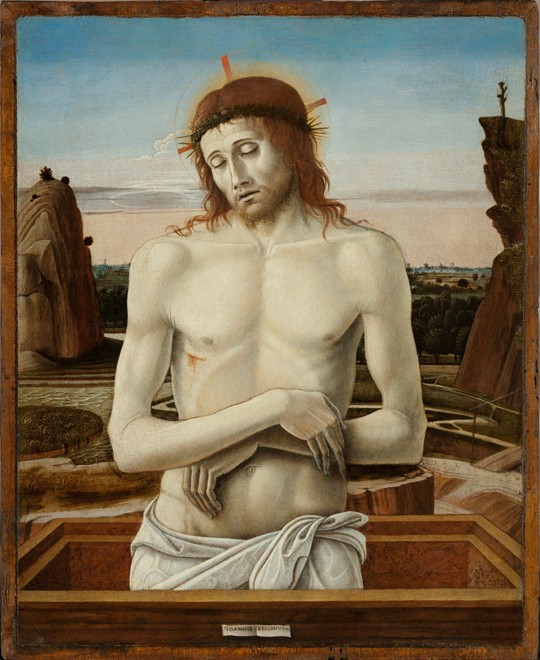 The Man of Sorrows à Giovanni Bellini