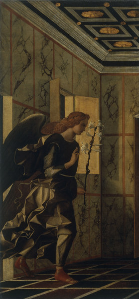 Angel of Annunciation à Giovanni Bellini