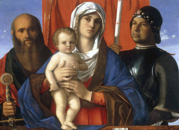 G.Bellini / Vierge / Enfant /St Paul à Giovanni Bellini