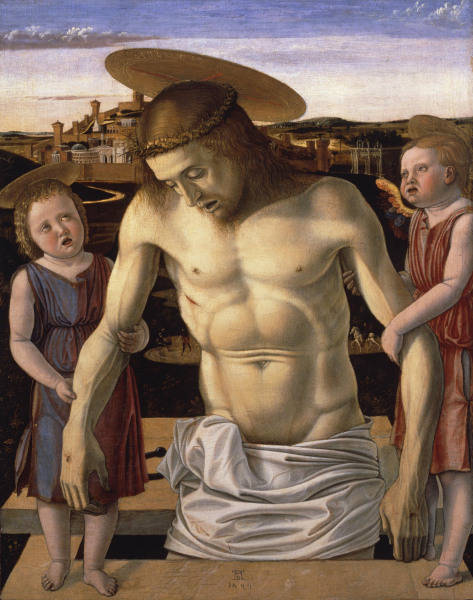 Giov.Bellini / Christ mort à Giovanni Bellini