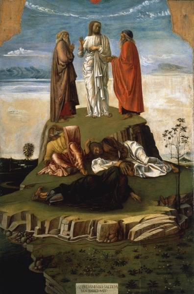 Giov.Bellini / Transfiguration du Christ à Giovanni Bellini