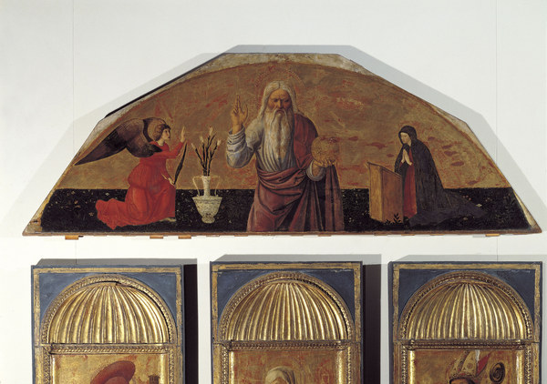 God Father and Annunciat. à Giovanni Bellini