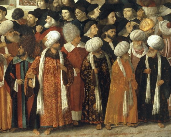 Mart.of St.Mark, Detail à Giovanni Bellini