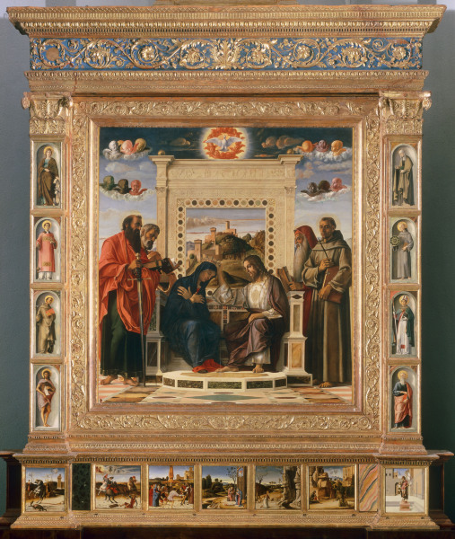 Coronation of the Madonna à Giovanni Bellini