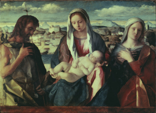 Mary, Child & Saints à Giovanni Bellini