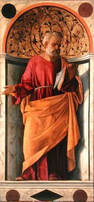 St. Peter (tempera on canvas) à Giovanni Bellini