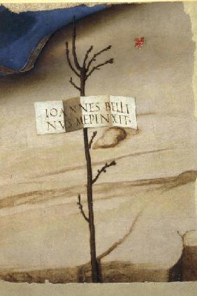 Giovanni Bellini / Signature