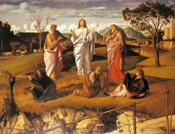 Transfiguration of Christ à Giovanni Bellini