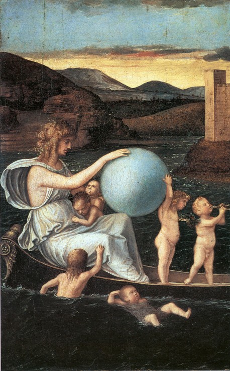Four Allegories: Fortune à Giovanni Bellini