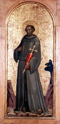 St. Francis (tempera on panel) à Giovanni dal Ponte