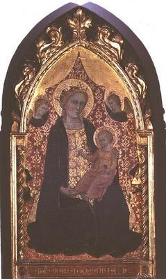 The Madonna of Humility (tempera on panel)