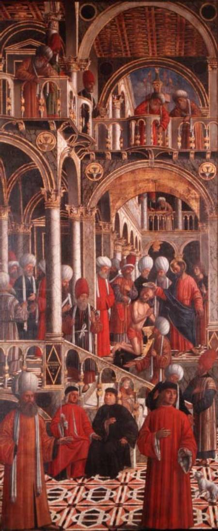 The Baptism of St. Anianus by St. Mark à Giovanni di Niccolo Mansueti