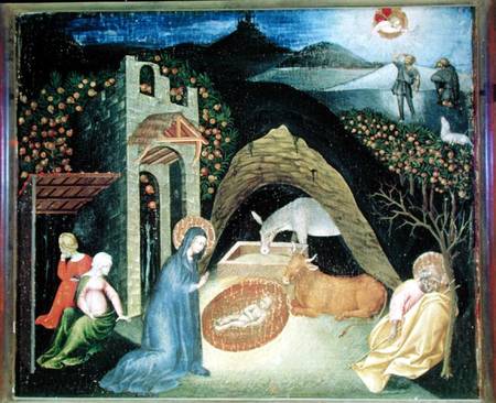 The Nativity à Giovanni  di Paolo di Grazia