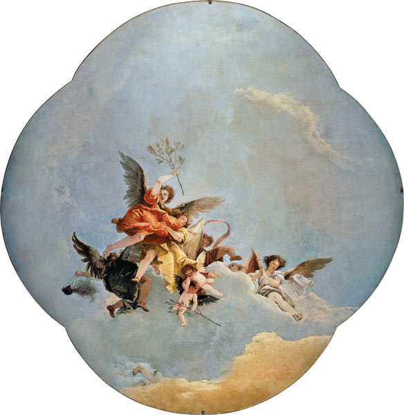 Tiepolo/Triomphe de la Paix/Vers 1749 à Giovanni Domenico Tiepolo
